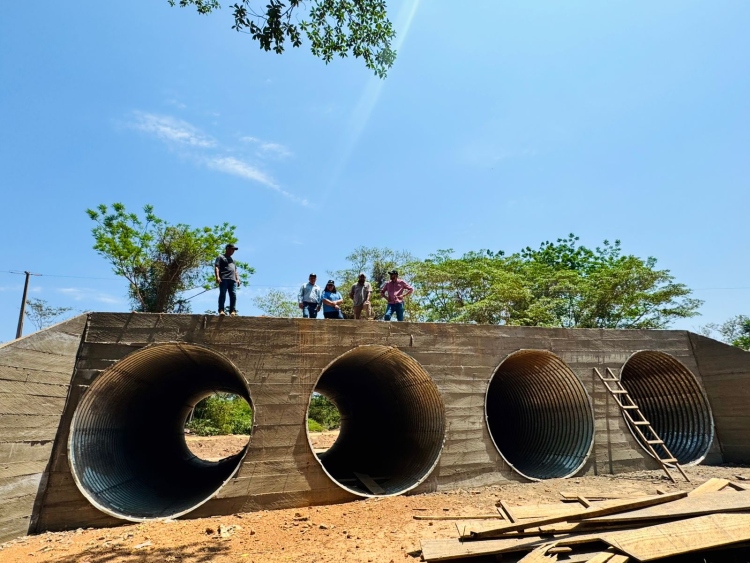 PARCERIA GARANTE AVAN&Ccedil;O EM OBRAS NO VALE DO GUAPOR&Eacute;.