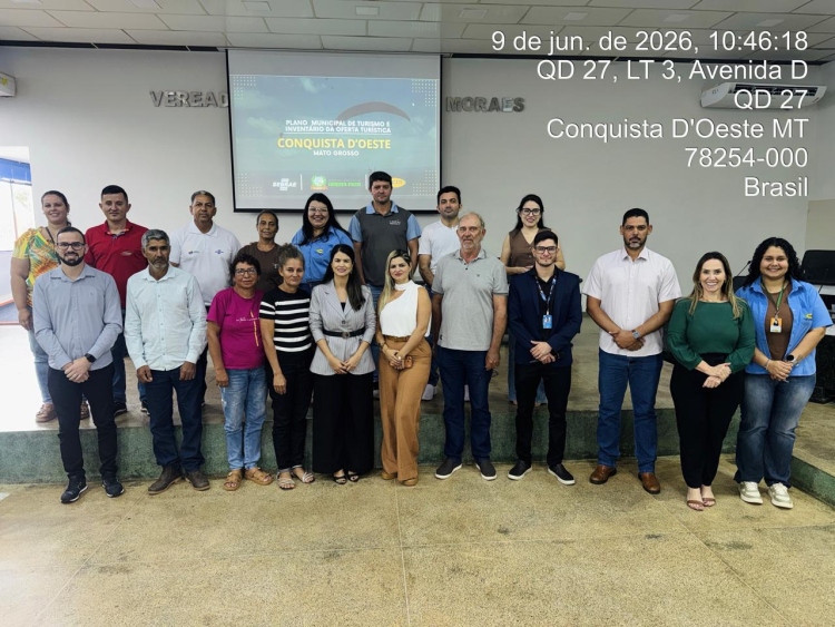 Lan&ccedil;amento do Plano Municipal de Turismo e do Invent&aacute;rio da Oferta Tur&iacute;stica marca avan&ccedil;o para o desenvolvimento do turismo regional no Vale do Guapor&eacute;.