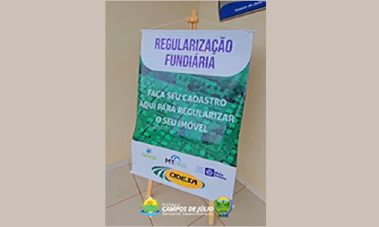 REGULARIZA&Ccedil;&Atilde;O FUNDI&Aacute;RIA EM ANDAMENTO!