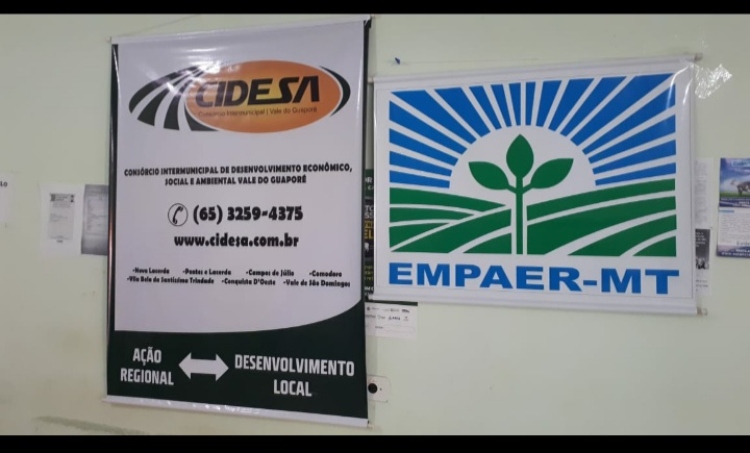 CIDESA JUNTAMENTE COM EQUIPE T&Eacute;CNICA DA EMPAER INICIA DI&Aacute;LOGO COM OS MUNIC&Iacute;PIOS VALE DO S&Atilde;O DOMINGOS E PONTES E LACERDA